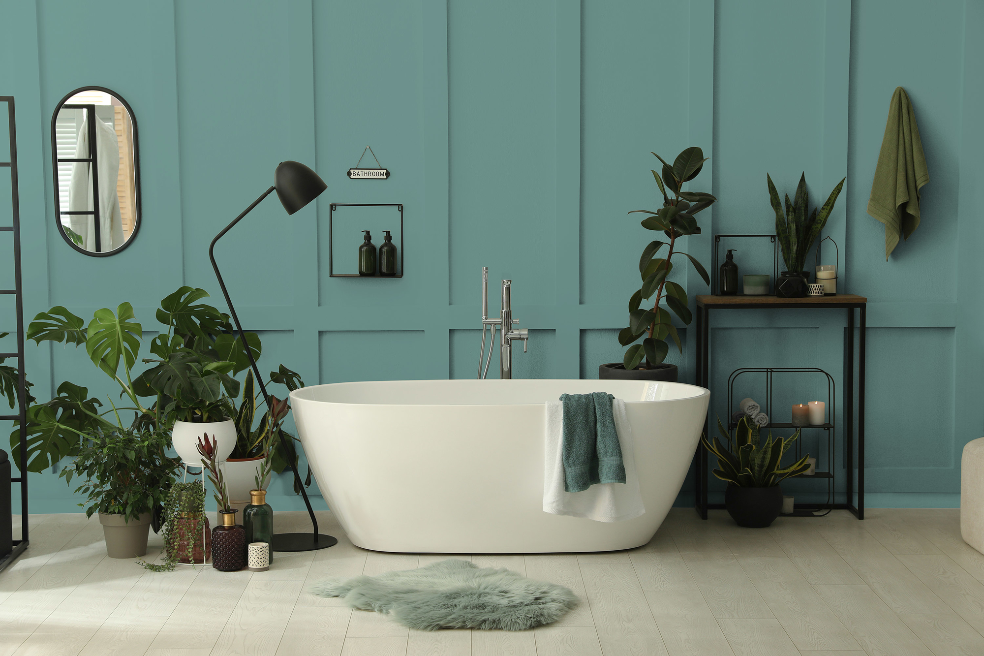 Image d'un pot de 1 litre de peinture Puro vert emerald green - c4009