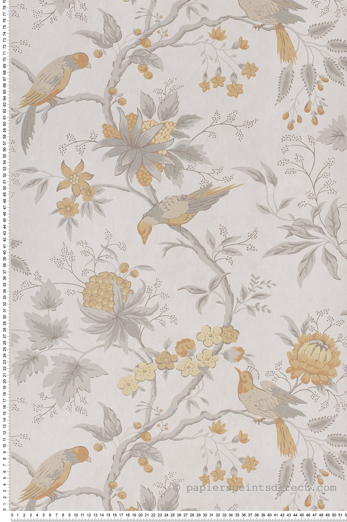 Brooke House Cinder - Collection Archive Trails 2 de Little Greene