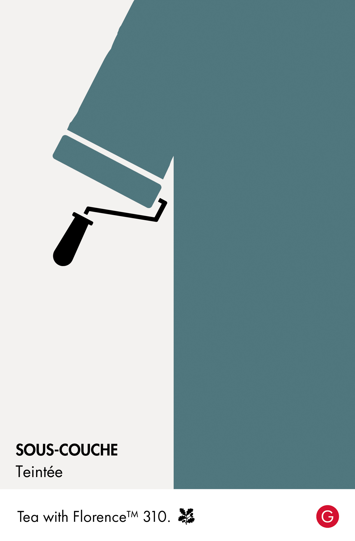 Sous-couche teintée Tea With Florence n°310 Intelligent ASP (All Surface Primer) 1 litre