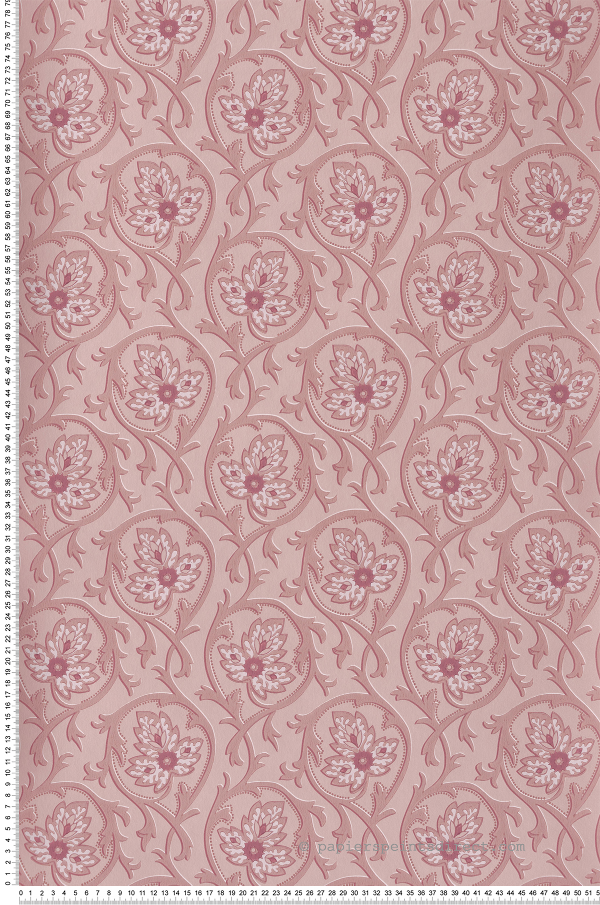 Papier peint Feuille Hoja vieux Hellebore - National Trust Papers 3 de Little Greene | Réf. 0263HOHELLE