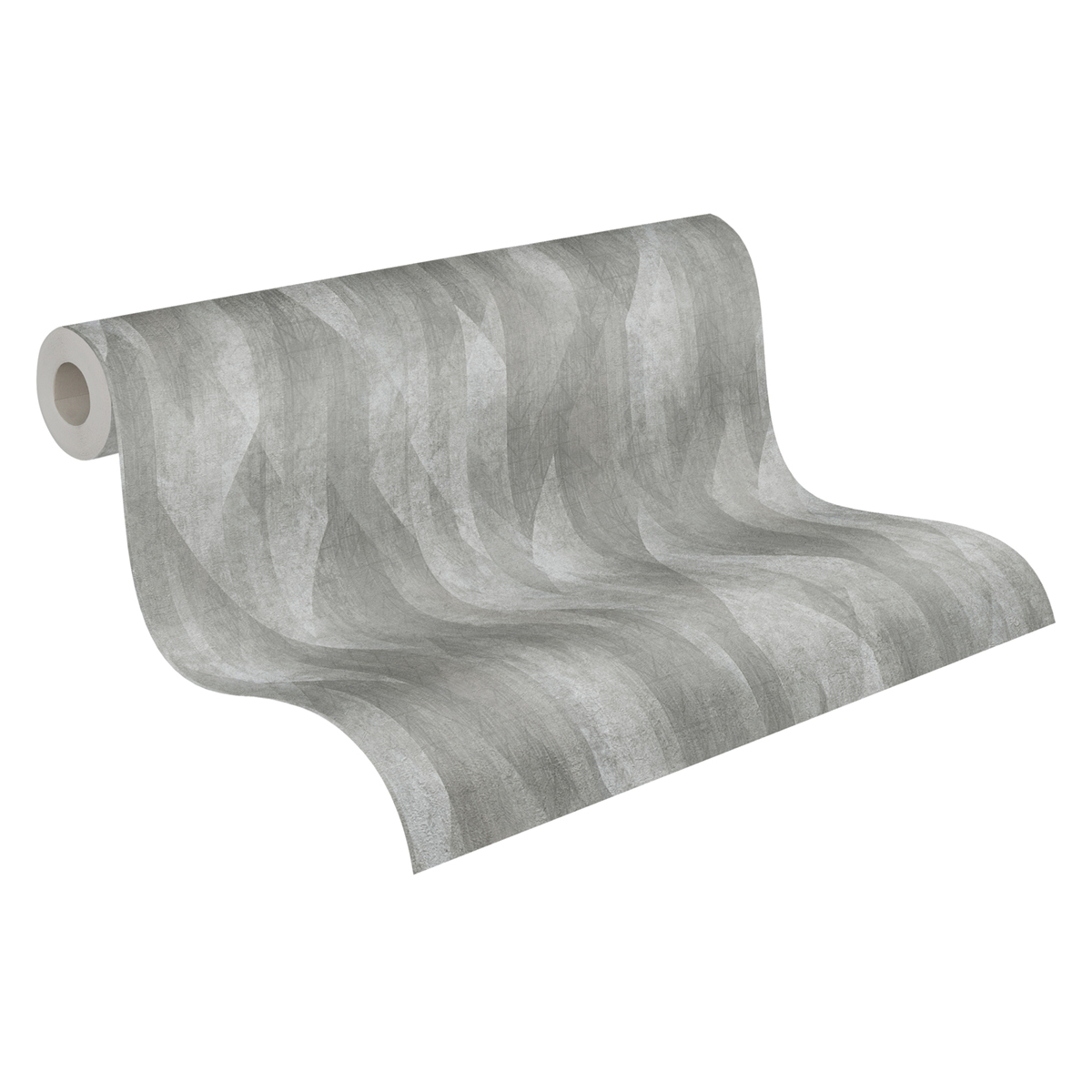 Papier peint Géométrique Bjorn gris foncé - Metropolitan Stories 3 d'A.S. Création AMB3 | Réf. AS-391045