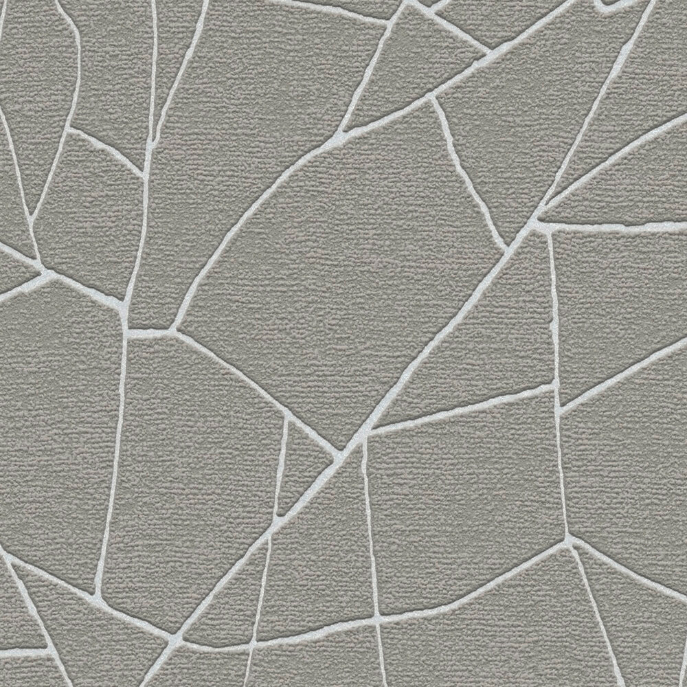 Papier peint Contemporain Artefact éléphant argenté - French Affair d'A.S. Création ZOOM | Réf. AS-399343