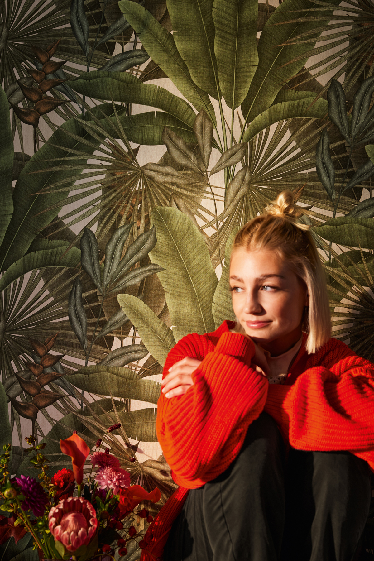 Papier peint Feuillage Jungle Amazonienne vert - Stories of Life d'A.S. Création AMB3 | Réf. AS-396472