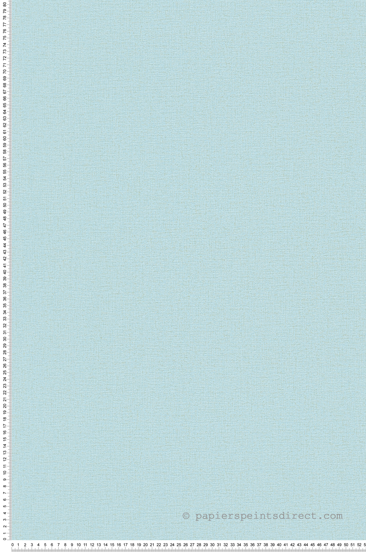 Papier peint Uni Paillette Métallisé bleu ciel doré - Cosmoliving d'A.S. Création | Réf. AS-790654