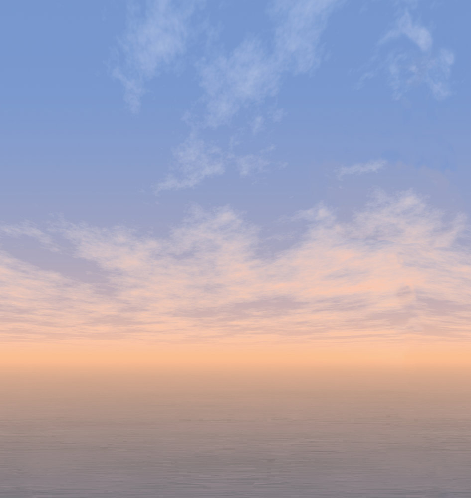 Papier peint panoramique Coucher Soleil Ciel bleu - The Wall 2 d'A.S. Création | Réf. AS-392291