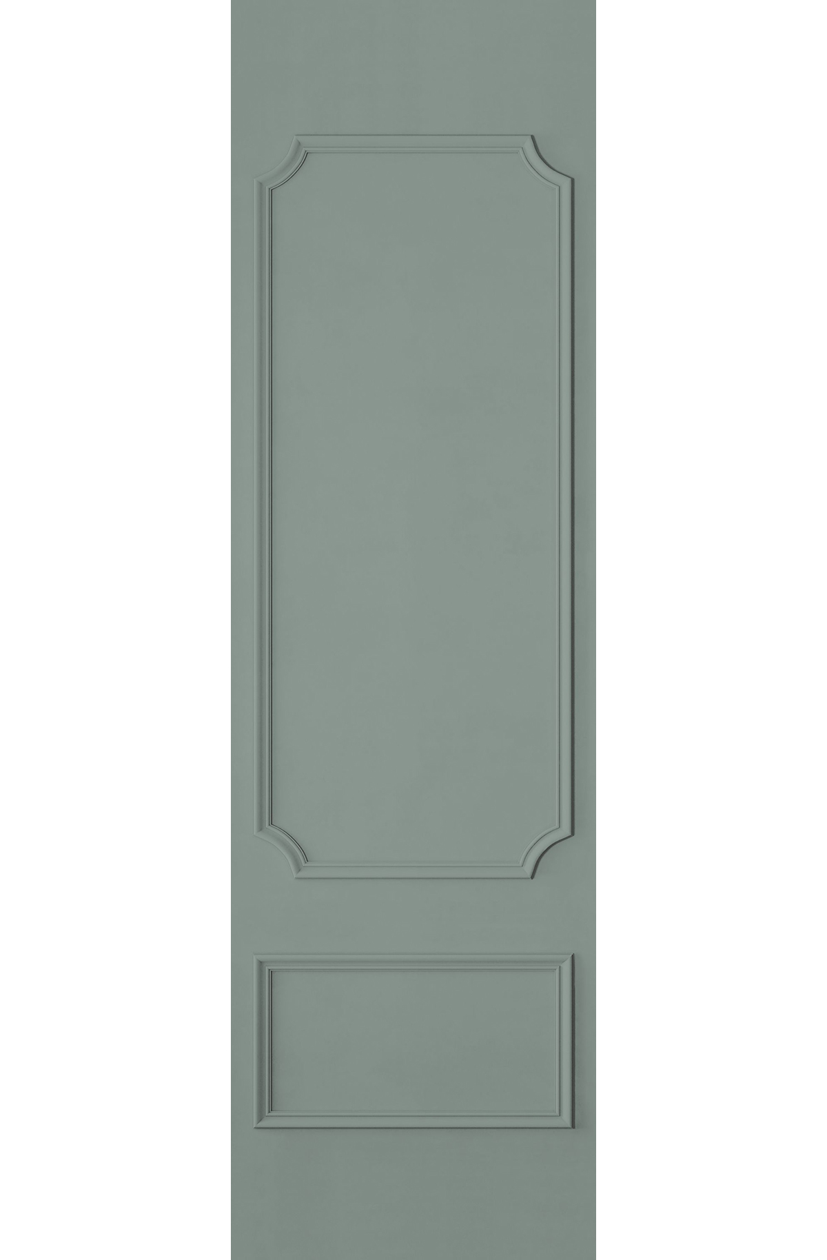 Papier peint panoramique Moulure le Boudoir bleu d'eau 90X310 - Moulures & Co de Casadéco | Réf. MOCO201399424