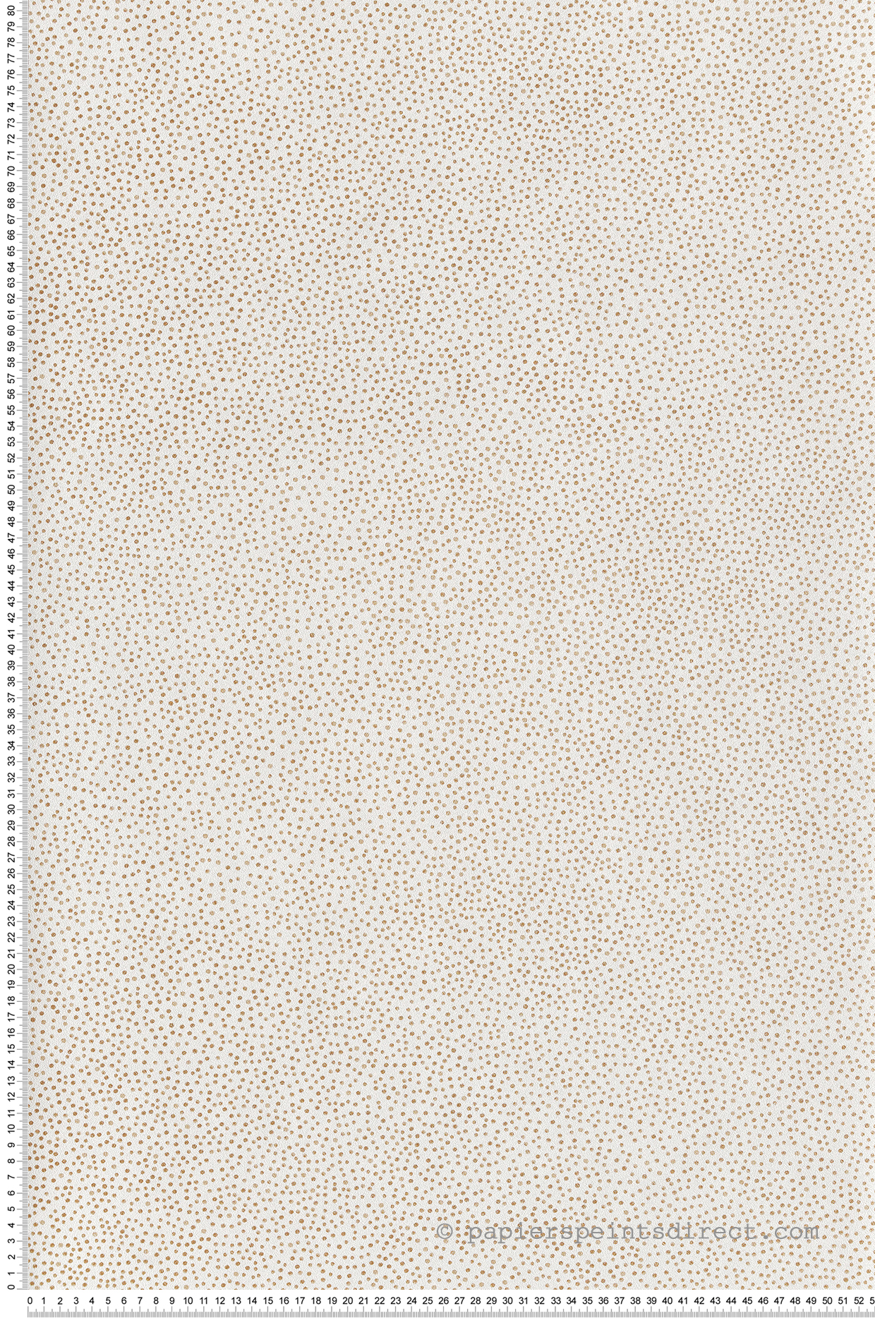 Papier peint Pois Sparkle blanc doré - Happy Therapy de Casélio | Réf. HTH101730020