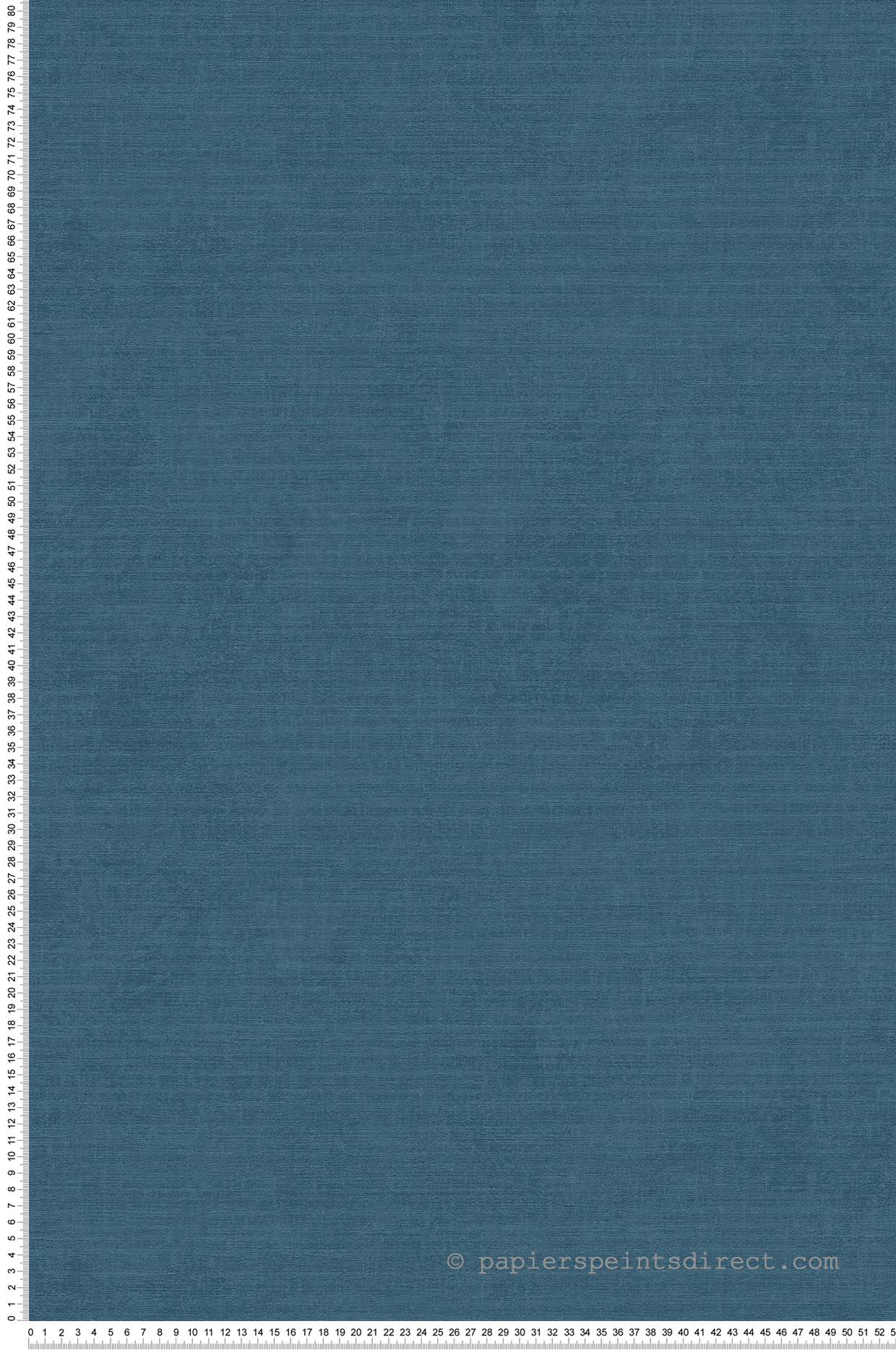 Papier peint Uni Effet Craft bleu marine - Abaca de Lutèce | Réf. LTC-51233111