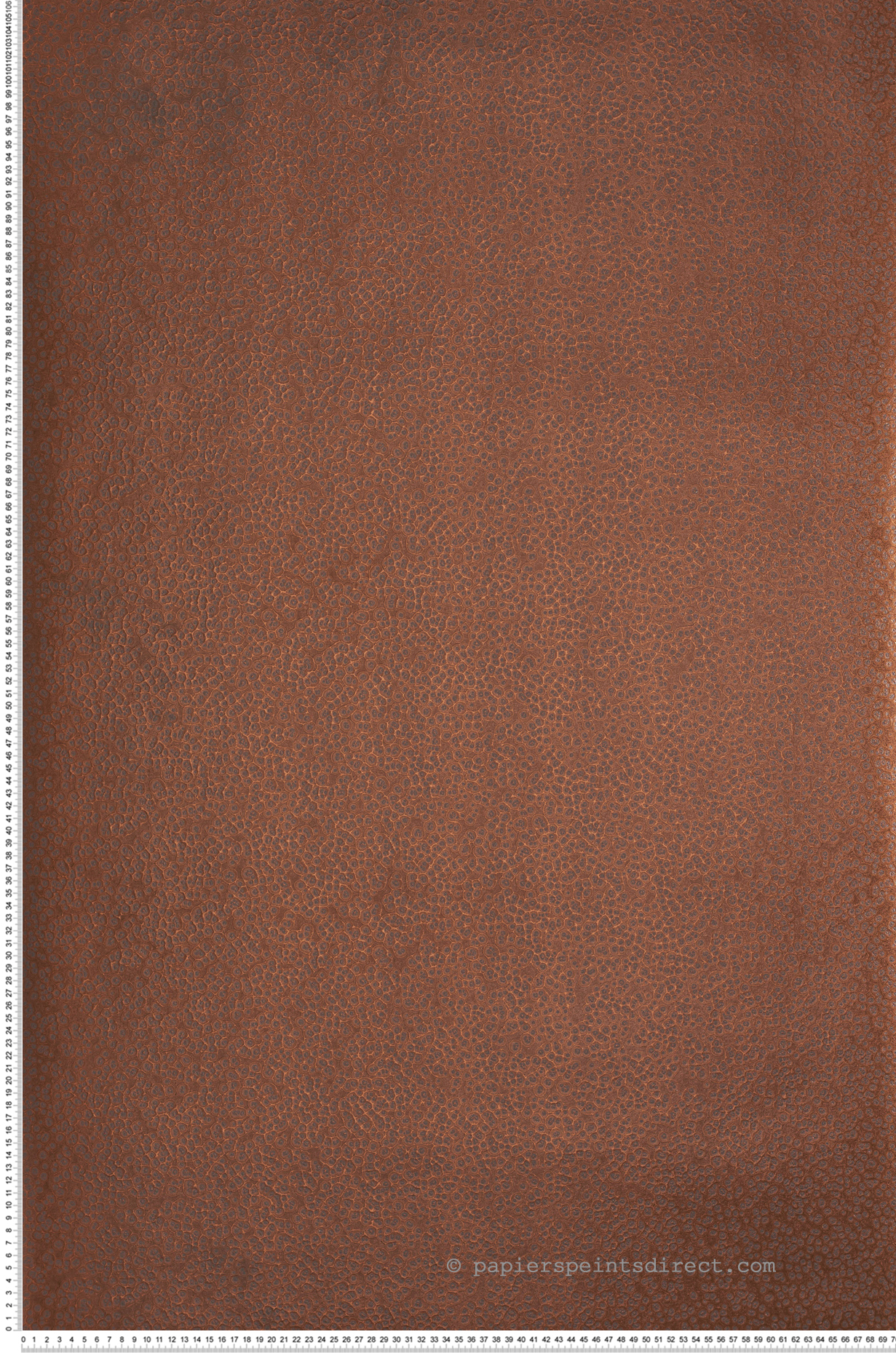 Papier peint Moderne Alvéole Métallisé cuivré - Eclectic de Montecolino | Réf. MC-34958