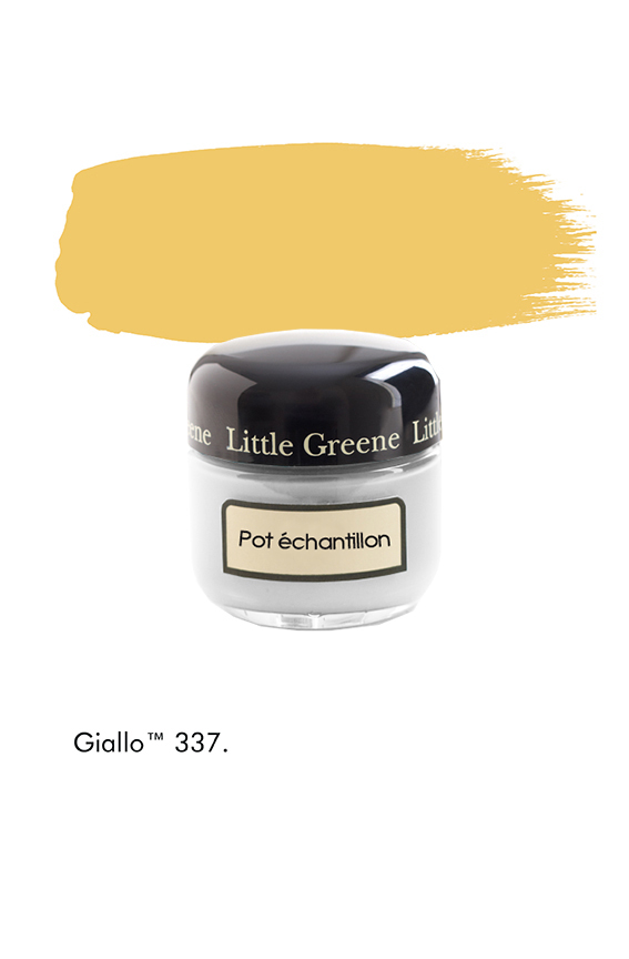Pot échantillon Giallo n°337 - Finition Absolute Matt Emulsion
