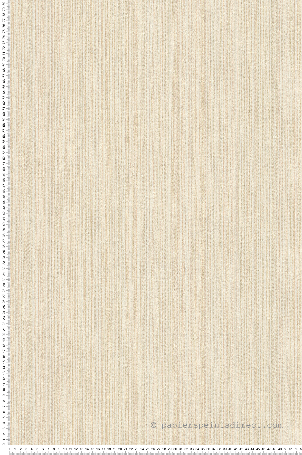 Papier peint Faux Uni Rayure beige doré cuivré - The BOS d'A.S. Création | Réf. AS-388198