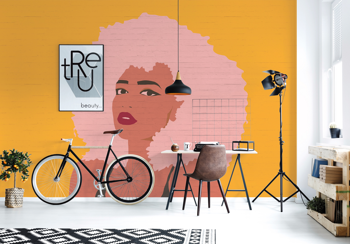 Papier peint panoramique Street Art Whitney 2 - Référence DD120185 - Intissé 200g/m2 - Standard 400 x 270