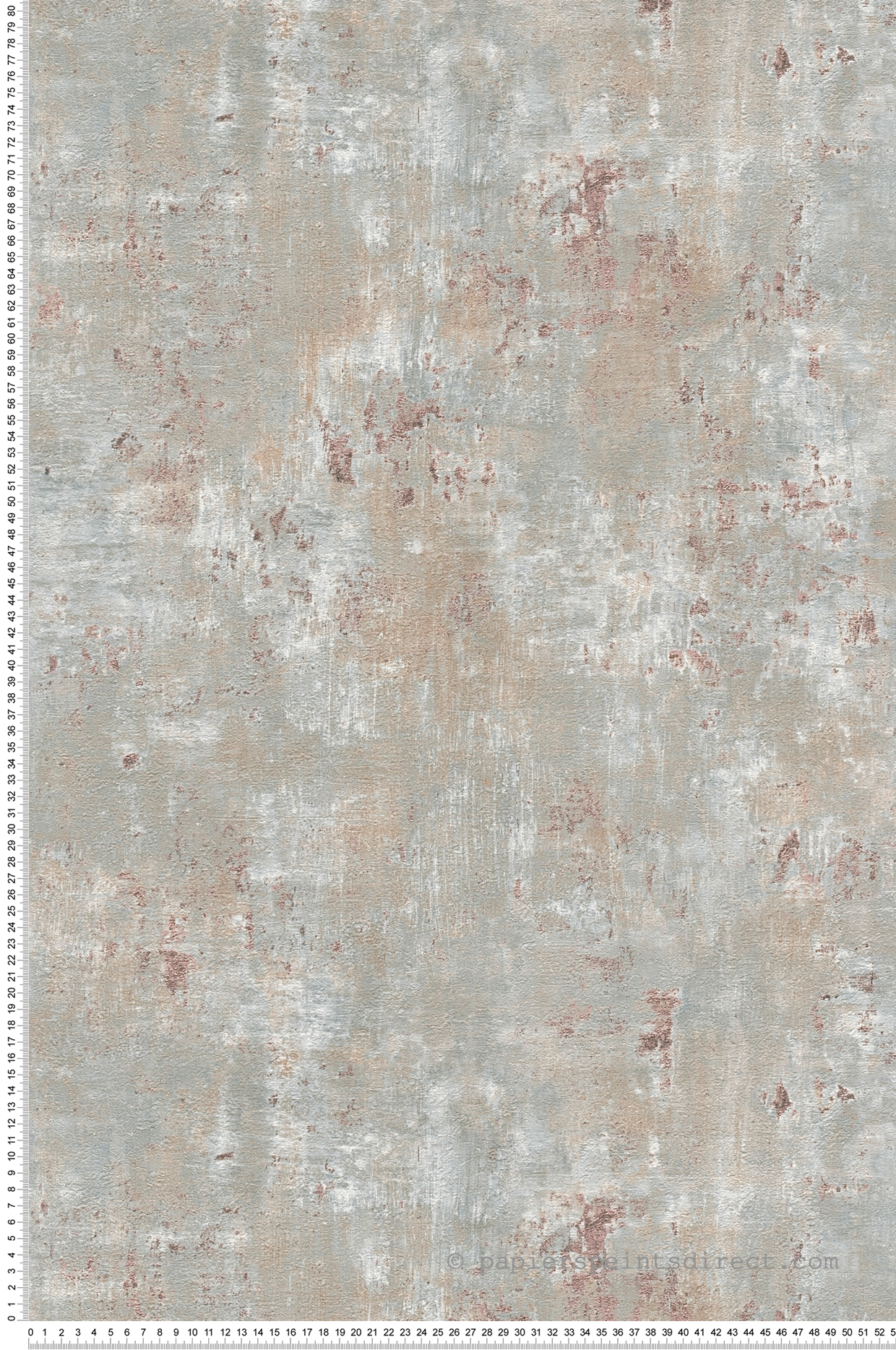Papier peint Imitation Béton Industriel gris taupe cuivré - Stories of Life d'A.S. Création | Réf. AS-396702
