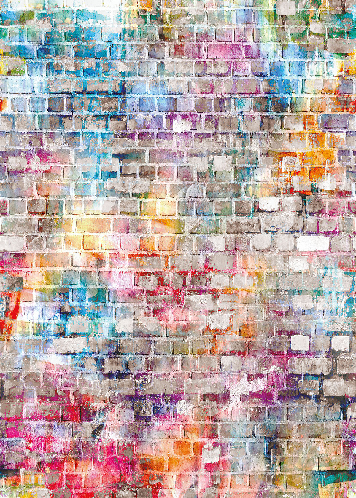 Papier peint panoramique Briques Colorées - Beauty Full Image 2 de Casadéco | Réf. BFMA87124315