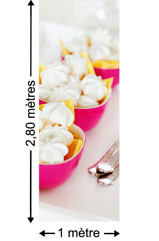 Sweets for my sweet - Papier peint lé unique