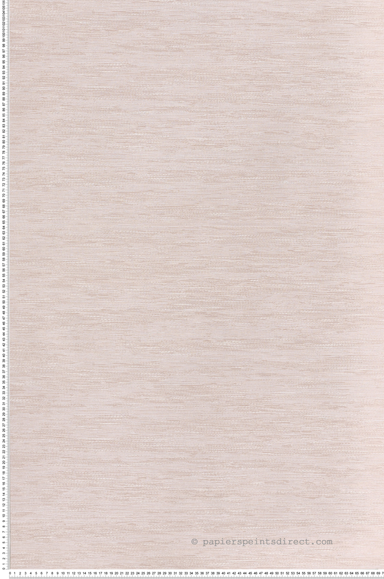 Papier peint Faux Uni Tissage Tatami beige rosé - Le Jacquard de Casamance | Réf. CAS-C75346222