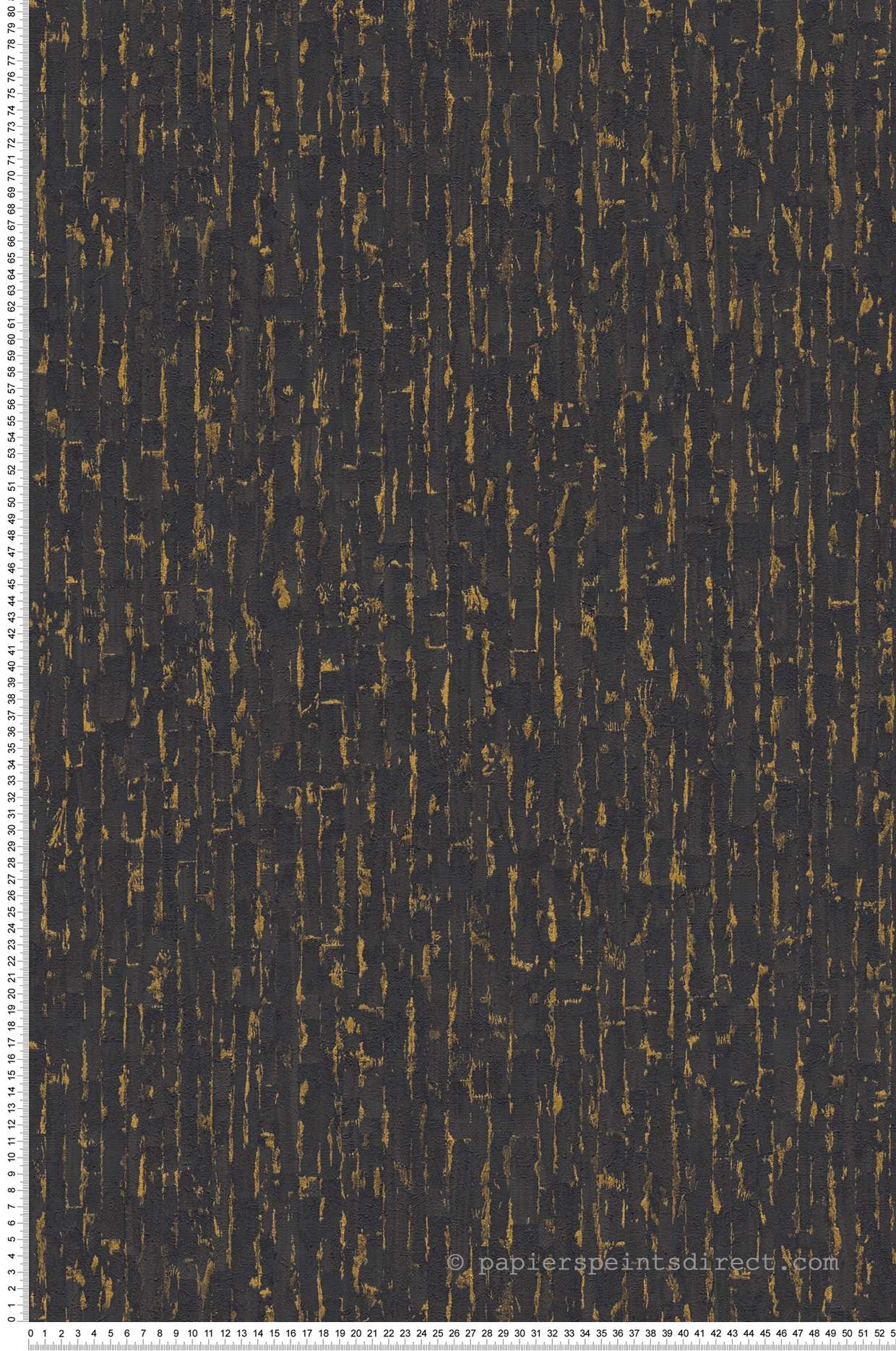 Papier peint Pierre Géométrie Moderne noir doré - Metropolitan Stories 4 Hot Spots d'A.S. Création | Réf. AS-786667