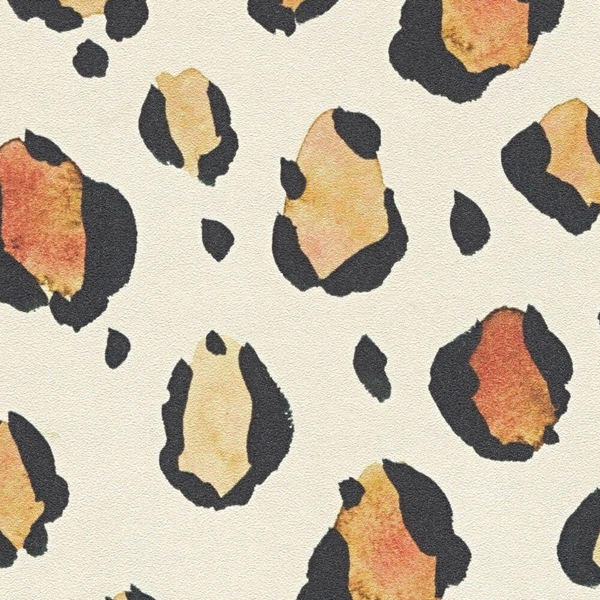 Papier peint Léopard Imprimé blanc cassé - Anna D'Andrea d'A.S. Création AMB3| Réf. AS-782161