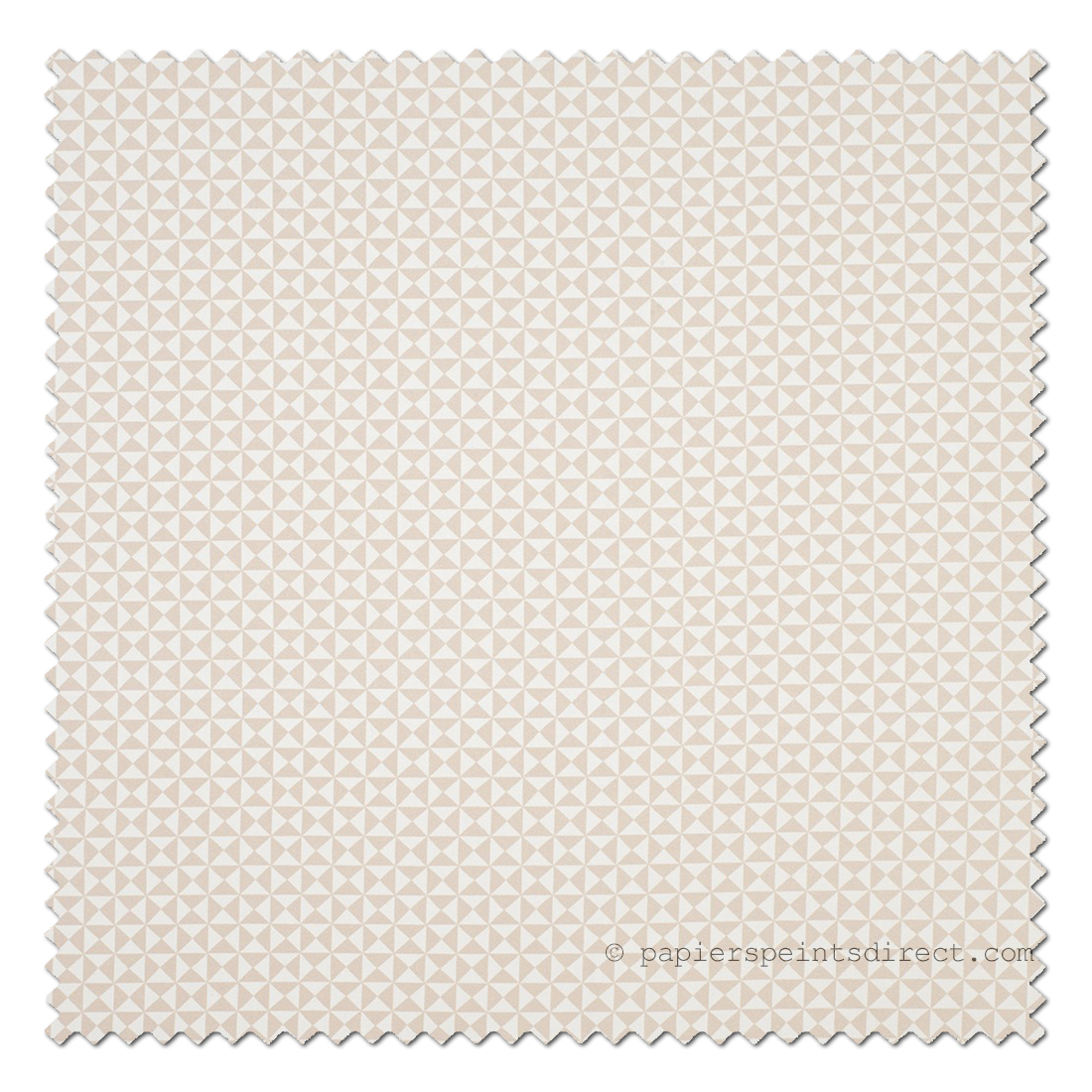 Tissu Géométrique beige - Happy Dreams de Casadéco | Réf. HPDM83271321