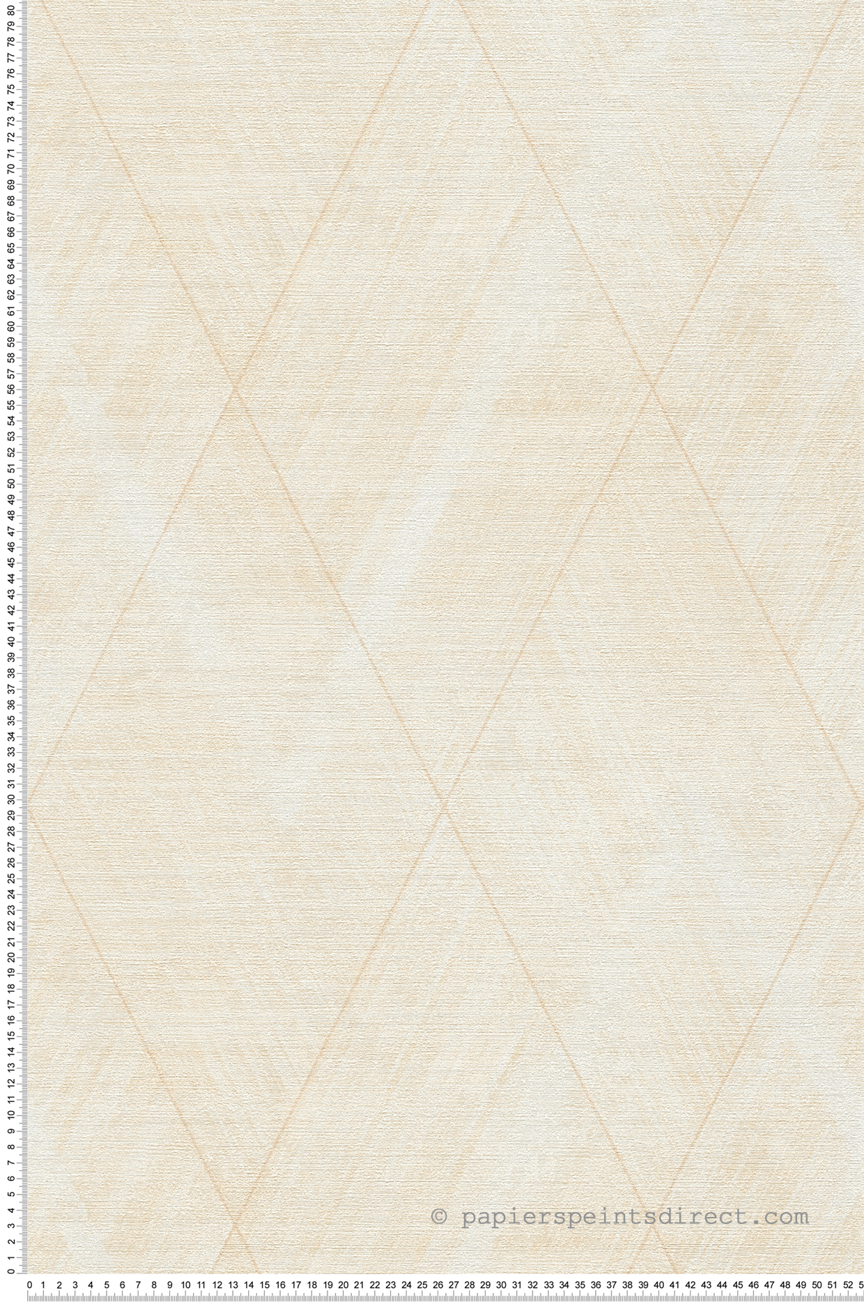 Papier peint Losange Géo Textile beige nacré - The BOS d'A.S. Création | Réf. AS-388244