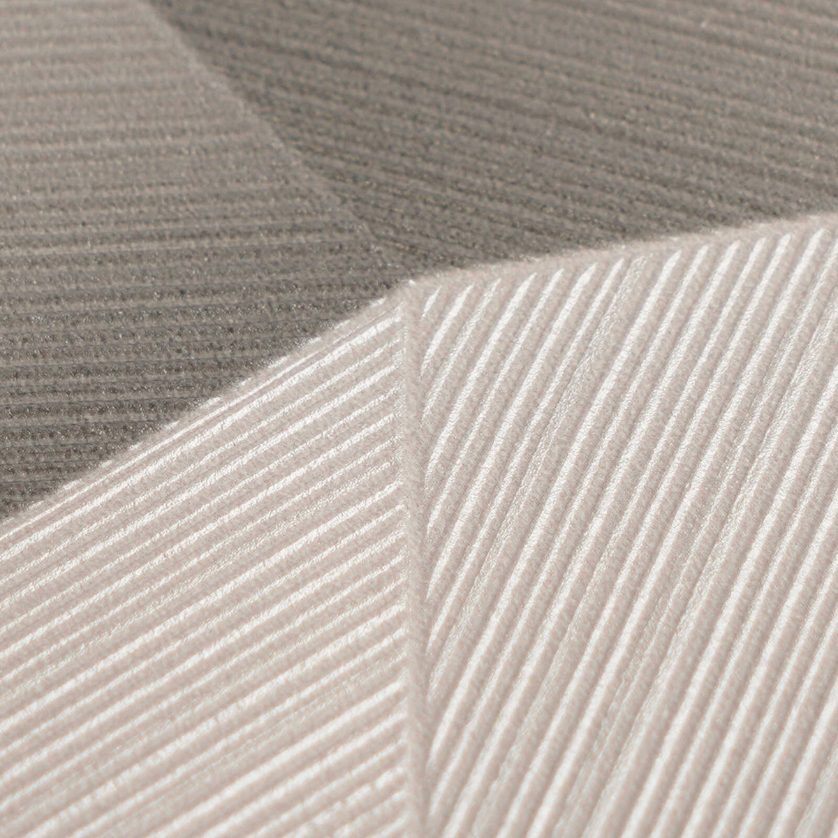 Papier peint Panneaux Géométriques Métal grège - Vibes & Styles d'A.S. Création AMB5| Réf. AS-791972