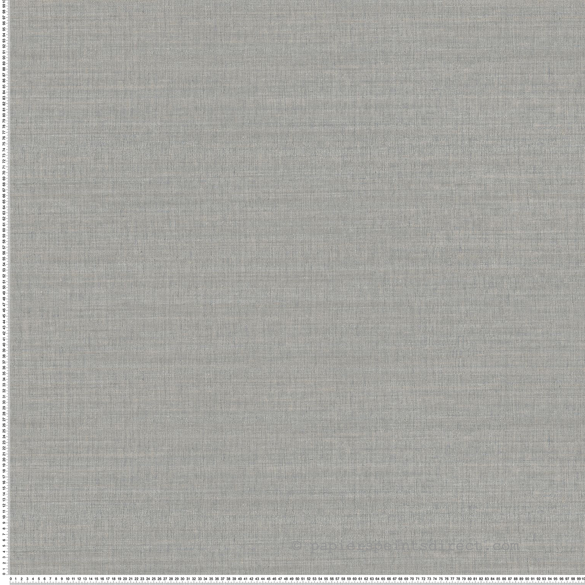 Papier peint Uni Tissage Sora acier - Légendes de Casamance | Réf. CAS-70172140