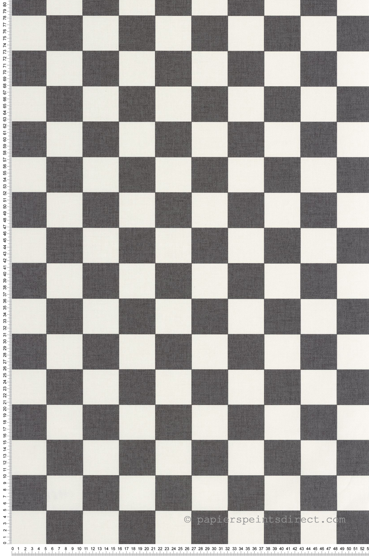 Papier peint Damier Checks anthracite - Moonlight 3 de Casélio | Réf. MNL3106749000