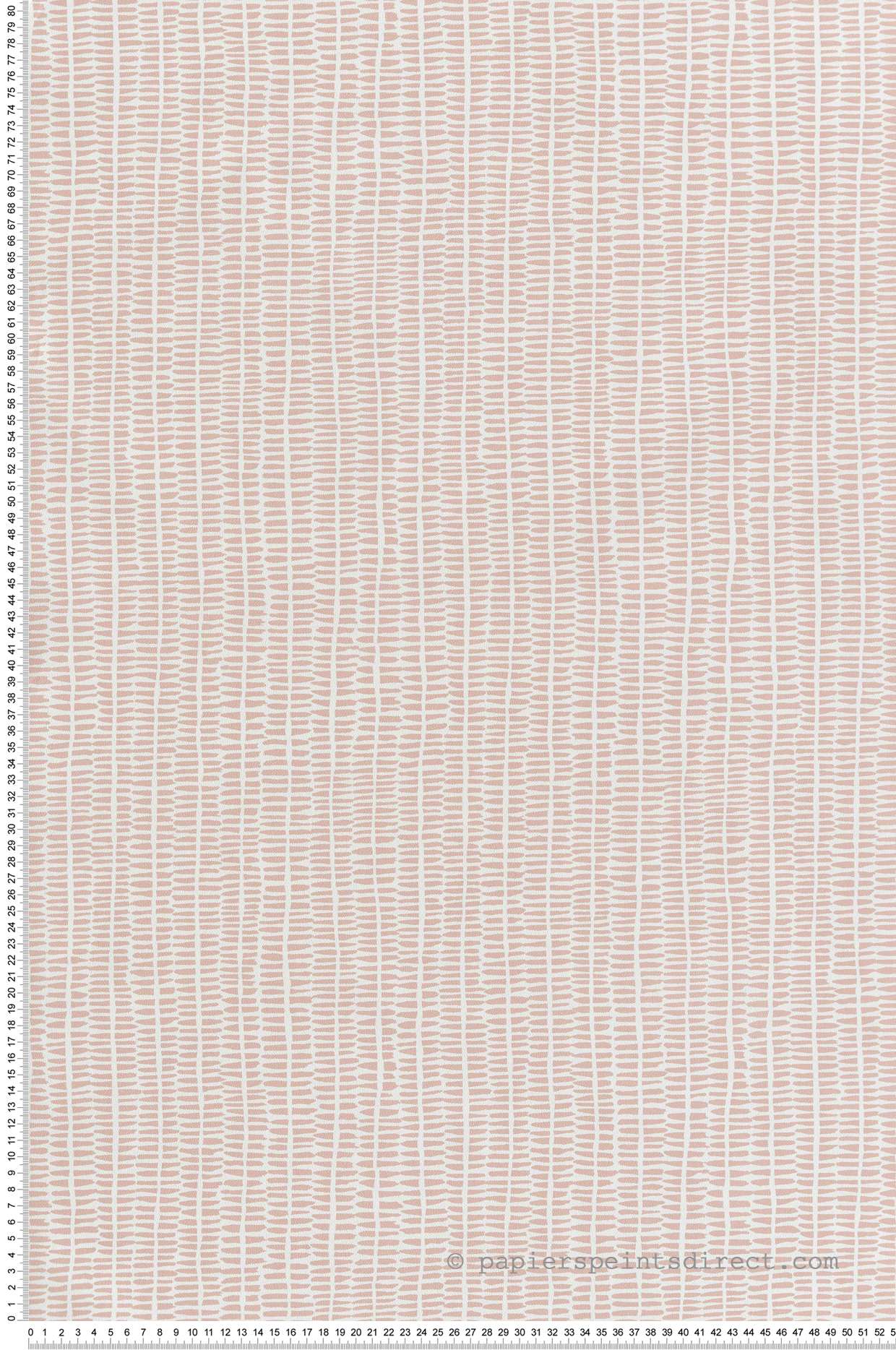 Papier peint Goutte Pinceau rose - Dolce Vita de Lutèce | Réf. LTC-11230613