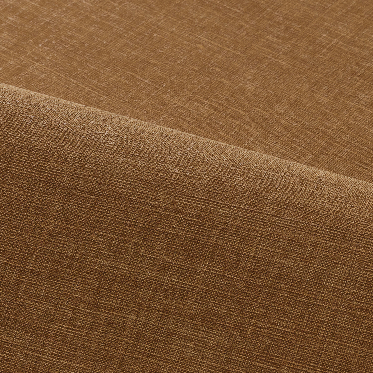 Papier peint Lin Shinok brun ambre - Le Lin 3 de Casamance AMB VAGUE | Réf. CAS-F73817528