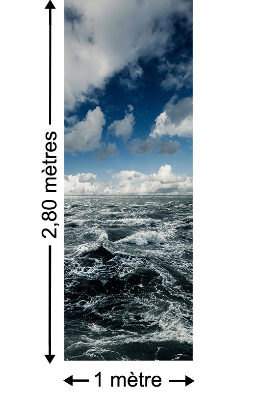 Heaven on Earth - Papier peint lé unique