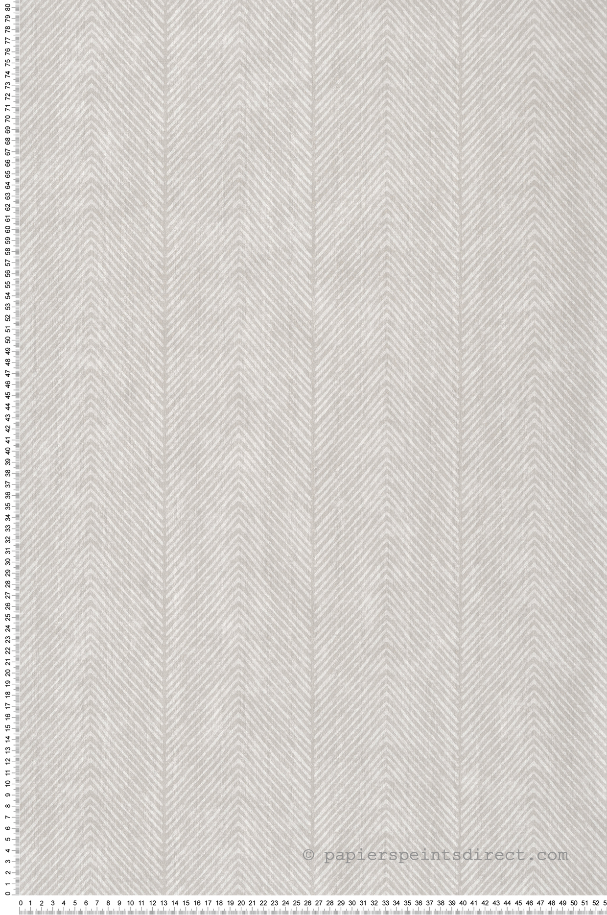 Papier Peint Chevrons Ethnique gris lin - Nomade d'Ugépa | Réf. UGP-M69219