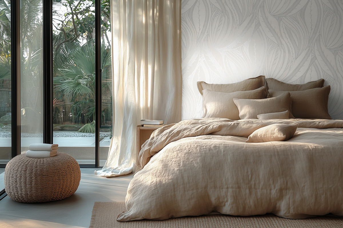 Papier peint Feuille Vague craie argenté - Metropolitan Stories 4 Hot Spots d'A.S. Création | Réf. AS-786555