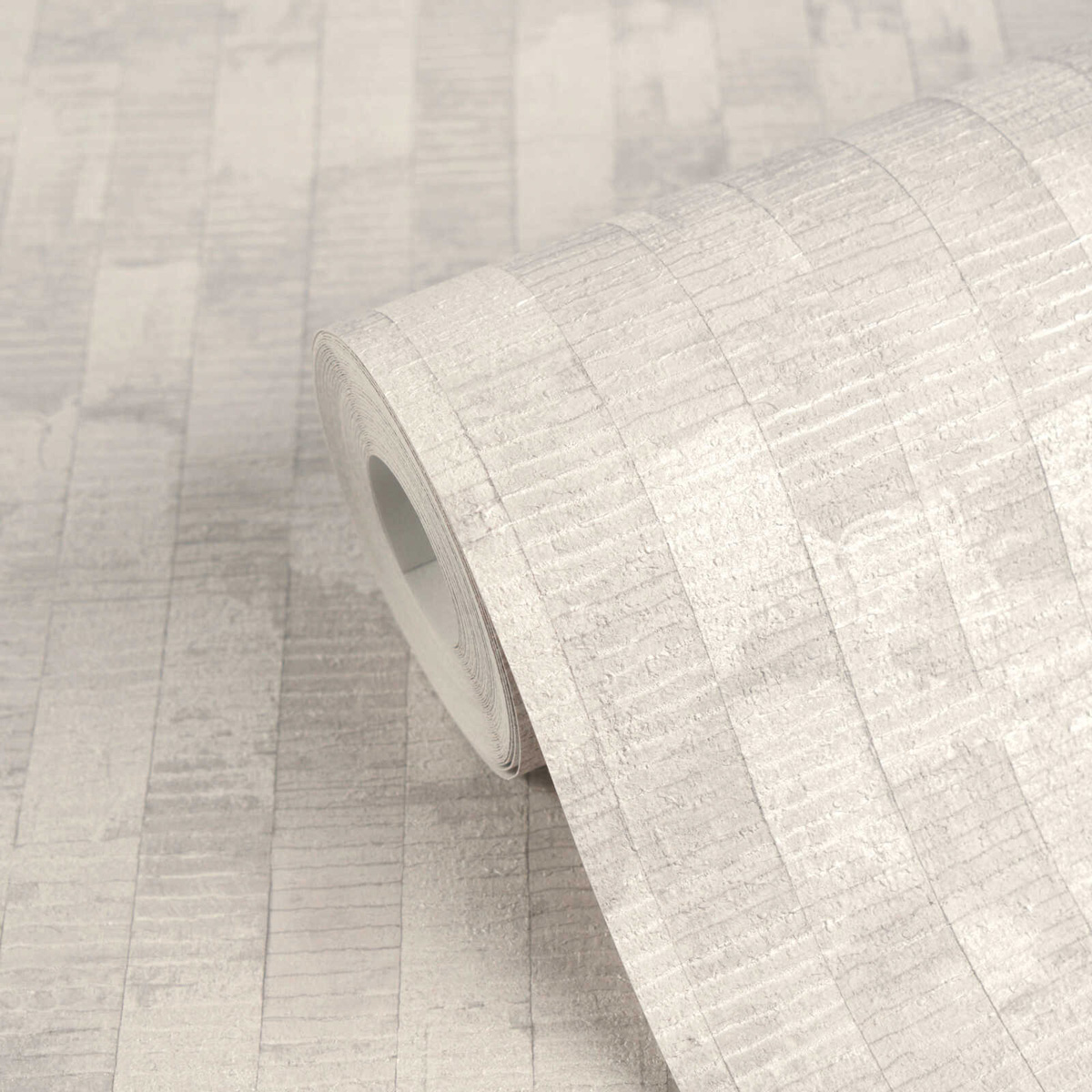 Papier peint Bois Lames Patiné argenté - Vibes & Styles d'A.S. Création AMB6| Réf. AS-790083