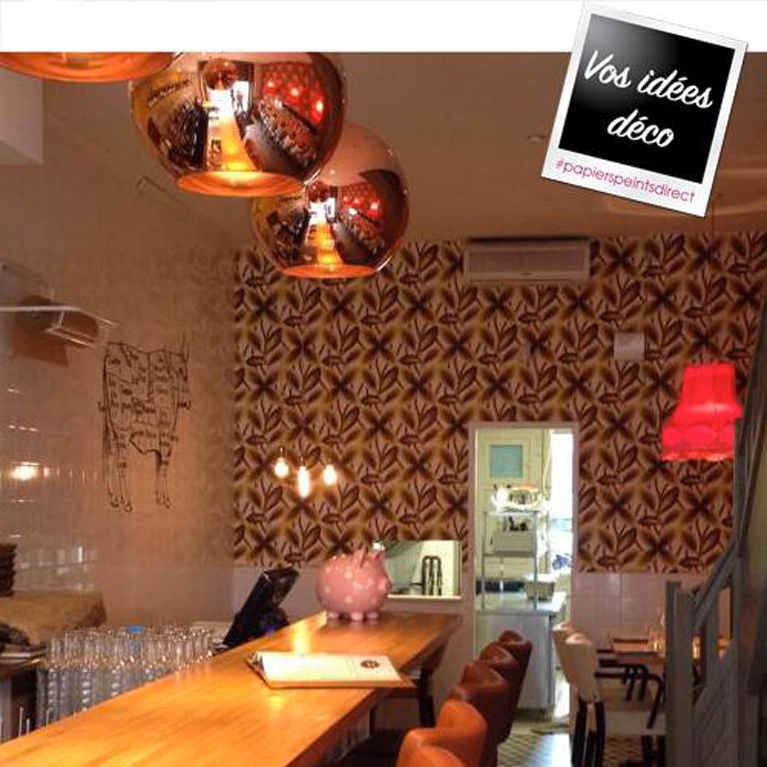 Starflower Marigold - Papier peint Retrospective Papers de Little Greene AMB