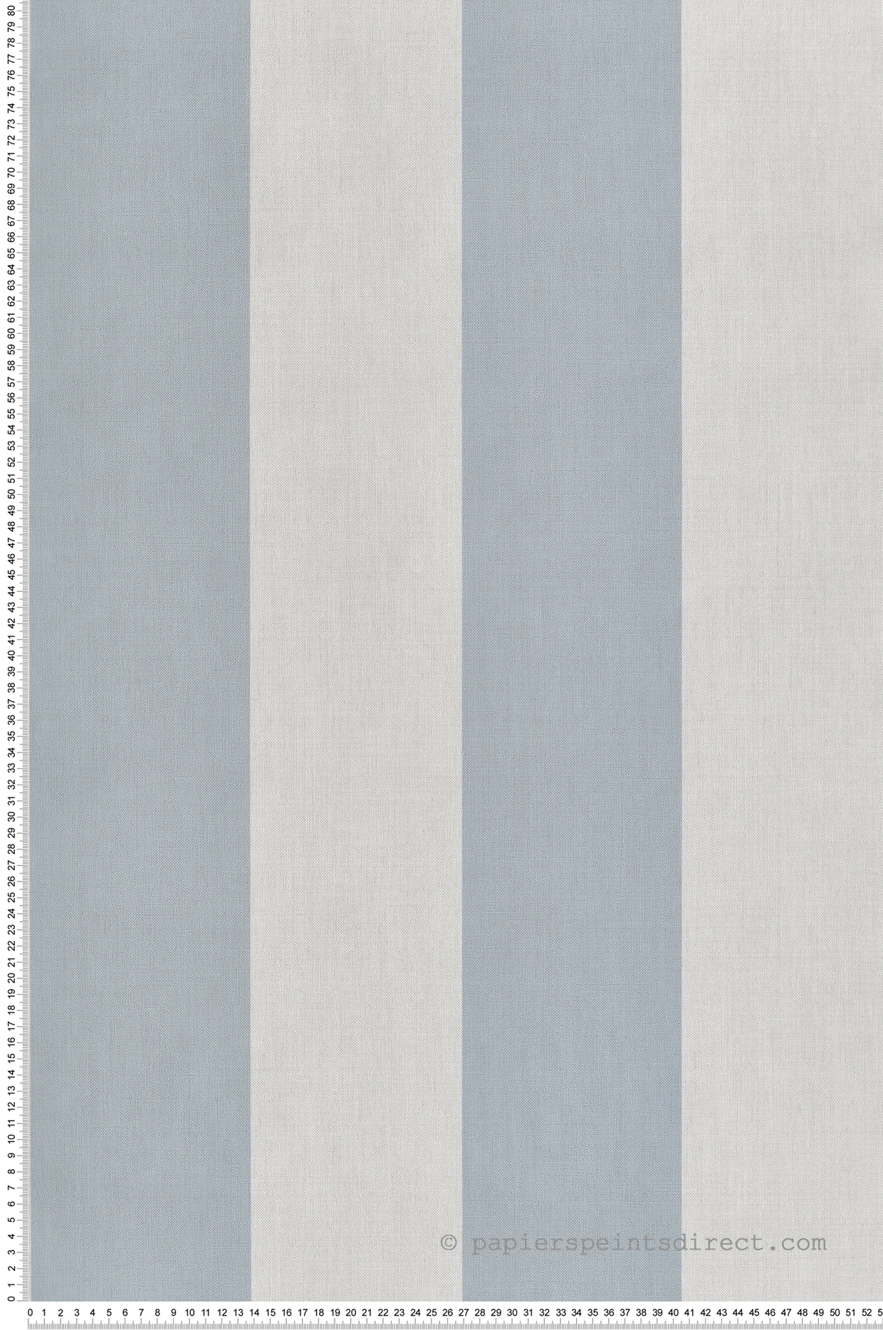 Papier peint Rayures Effet Lin bleu doux - Stripes & Checks de Montecolino | Réf. MC-ST38476