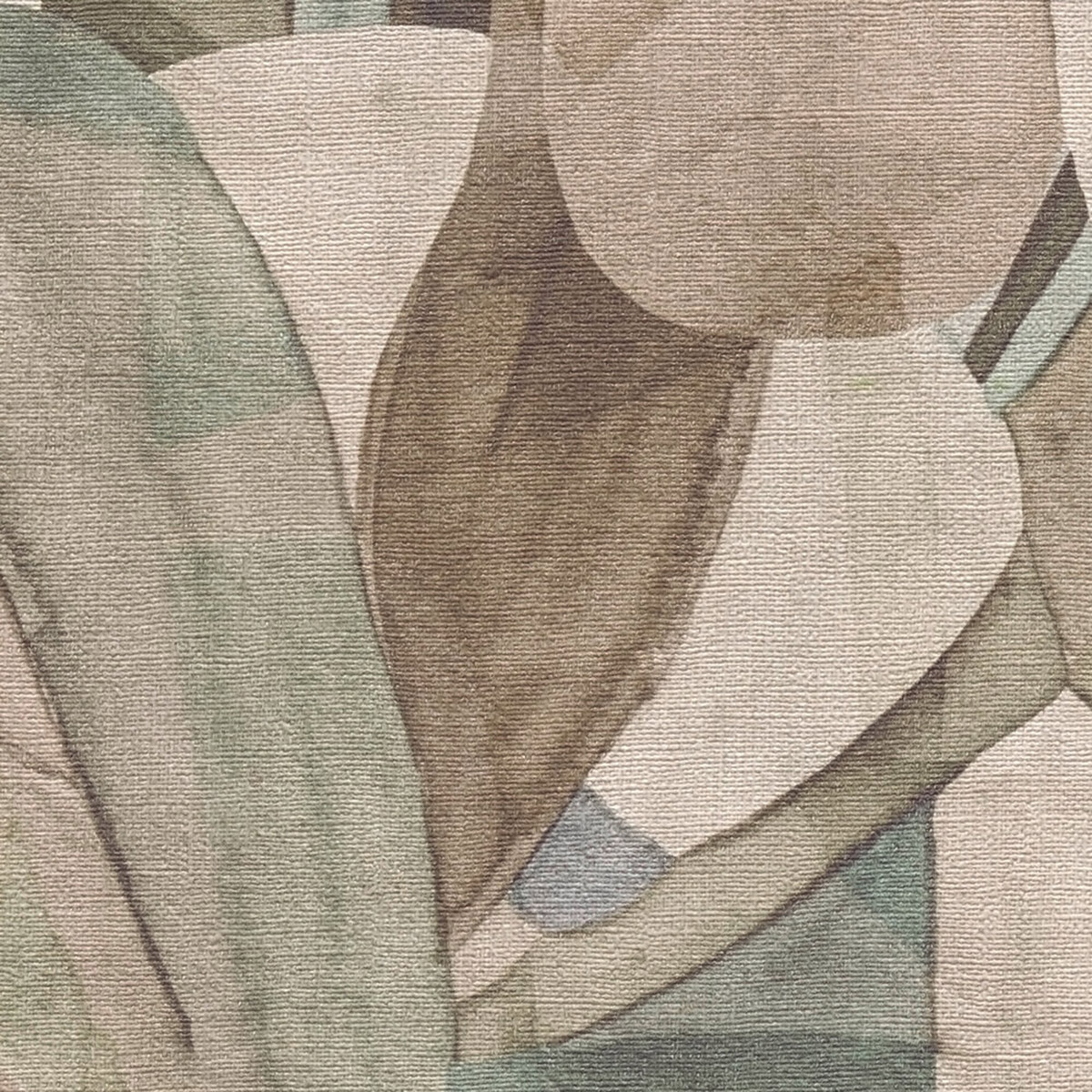 Papier peint Design Forme marron bleu - Anna D'Andrea d'A.S. Création AMB3| Réf. AS-782151