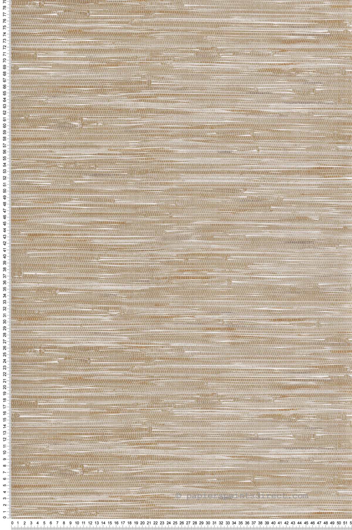 Papier peint Paille Imitation Exhale beige mordoré - Harmony de Lutèce | Réf. LTC-FD27259