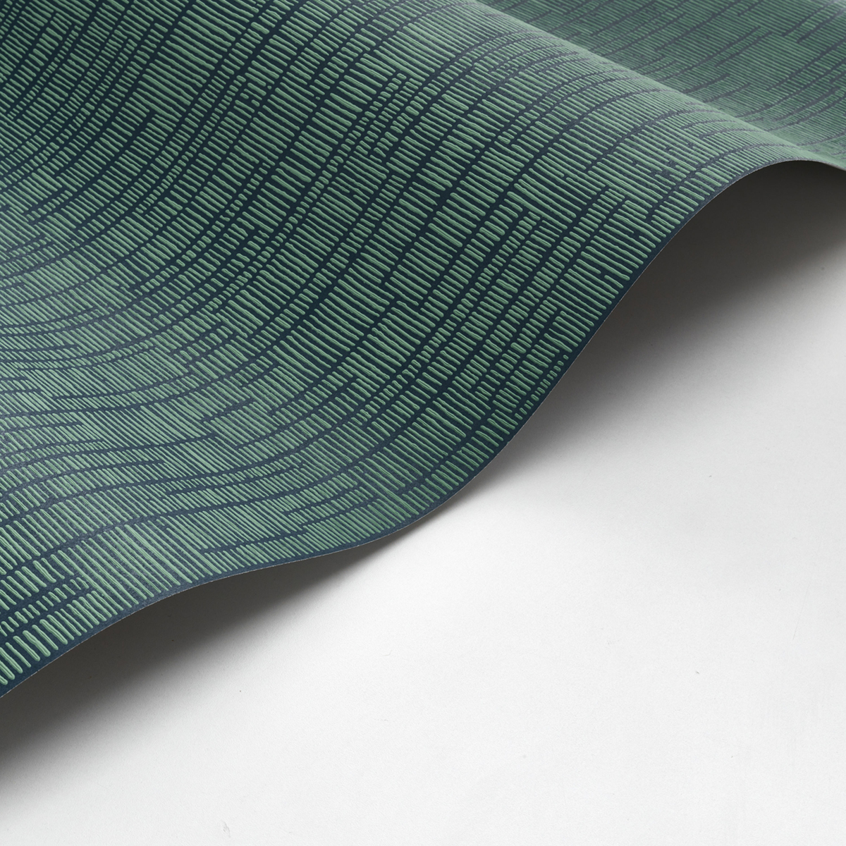 Papier peint Scandinave Capri bleu paon et vert - Méditerranée de Casadéco AMBV | Réf. MEDI87447759