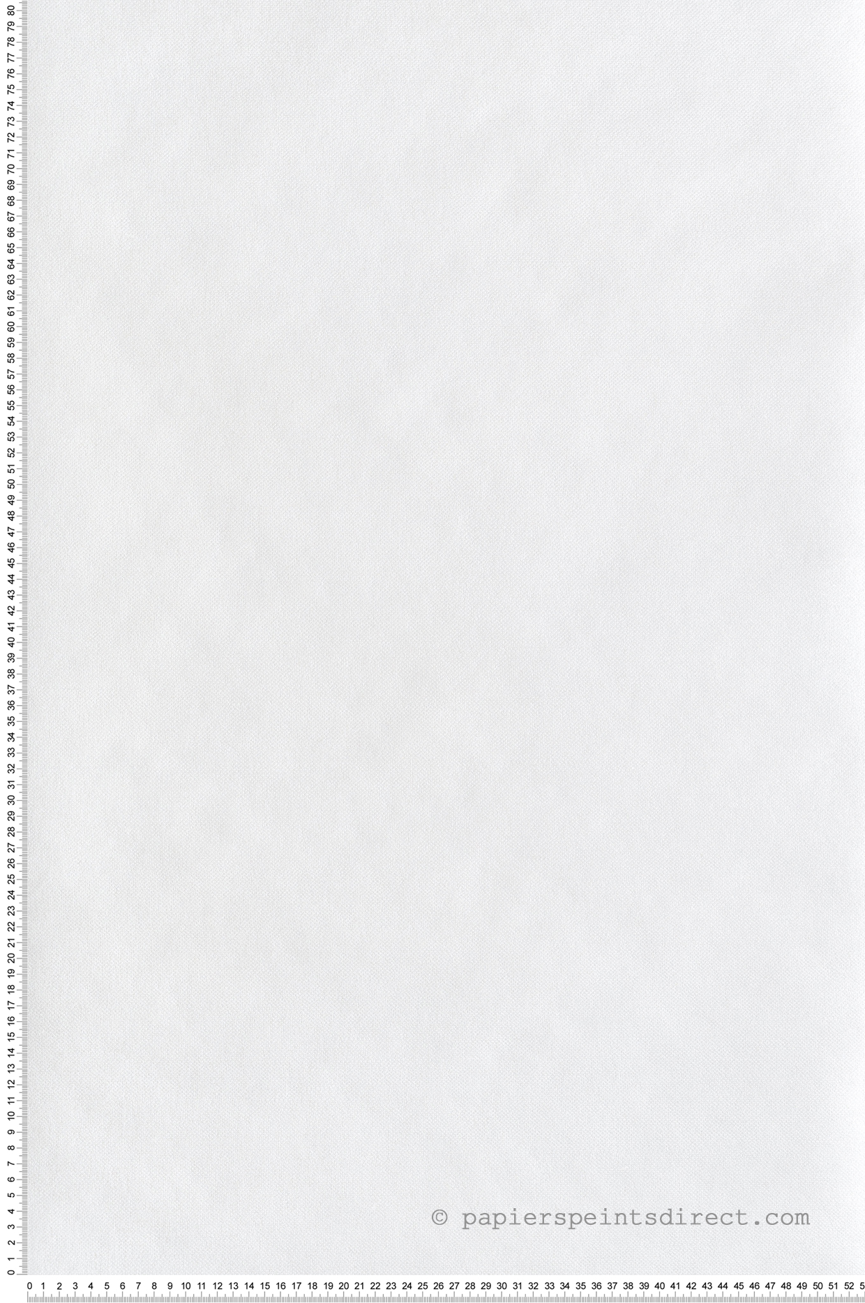 Papier peint Faux Uni Tacheté Denia blanc métallisé - Romance de Masureel | Réf. MAS-WIL701