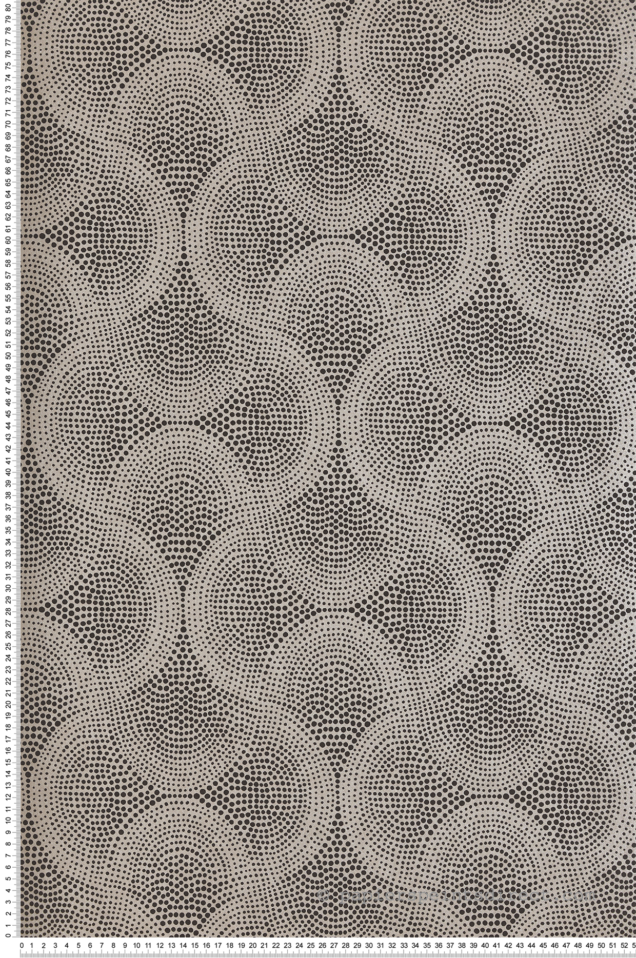 Papier peint Pois Graphique métallisé - Kanoko d'Osborne & Little | Réf. OBS-W7556-02
