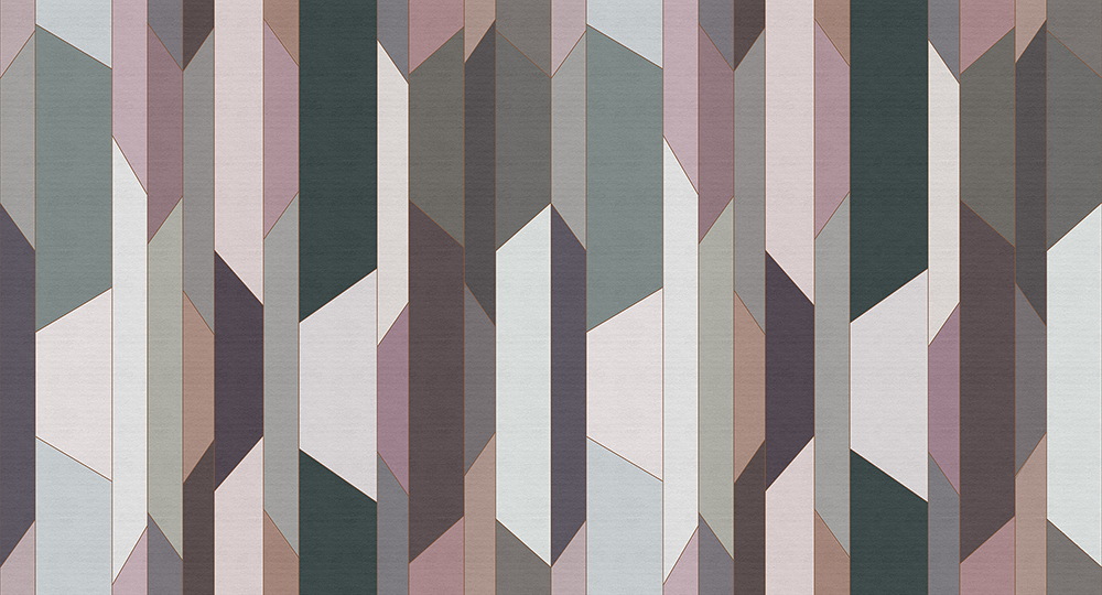 Papier peint panoramique Géométrique Fold 2 - Référence DD114507 - Intissé 200g/m2 - Standard 500 x 270