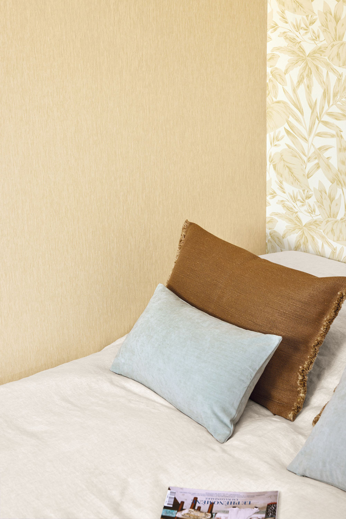 Papier peint Feuille Jungle Kalea beige - Elea de Casélio AMB3 | Réf. ELEA107361010