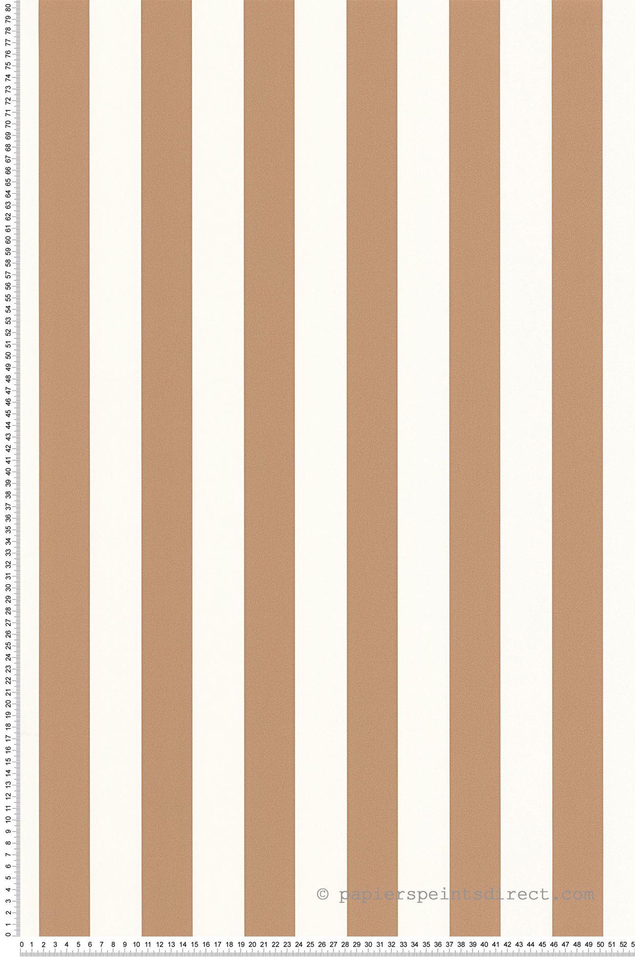 Papier peint Rayures Fines Lines camel - Azur de Casélio | Réf. AZU104032228