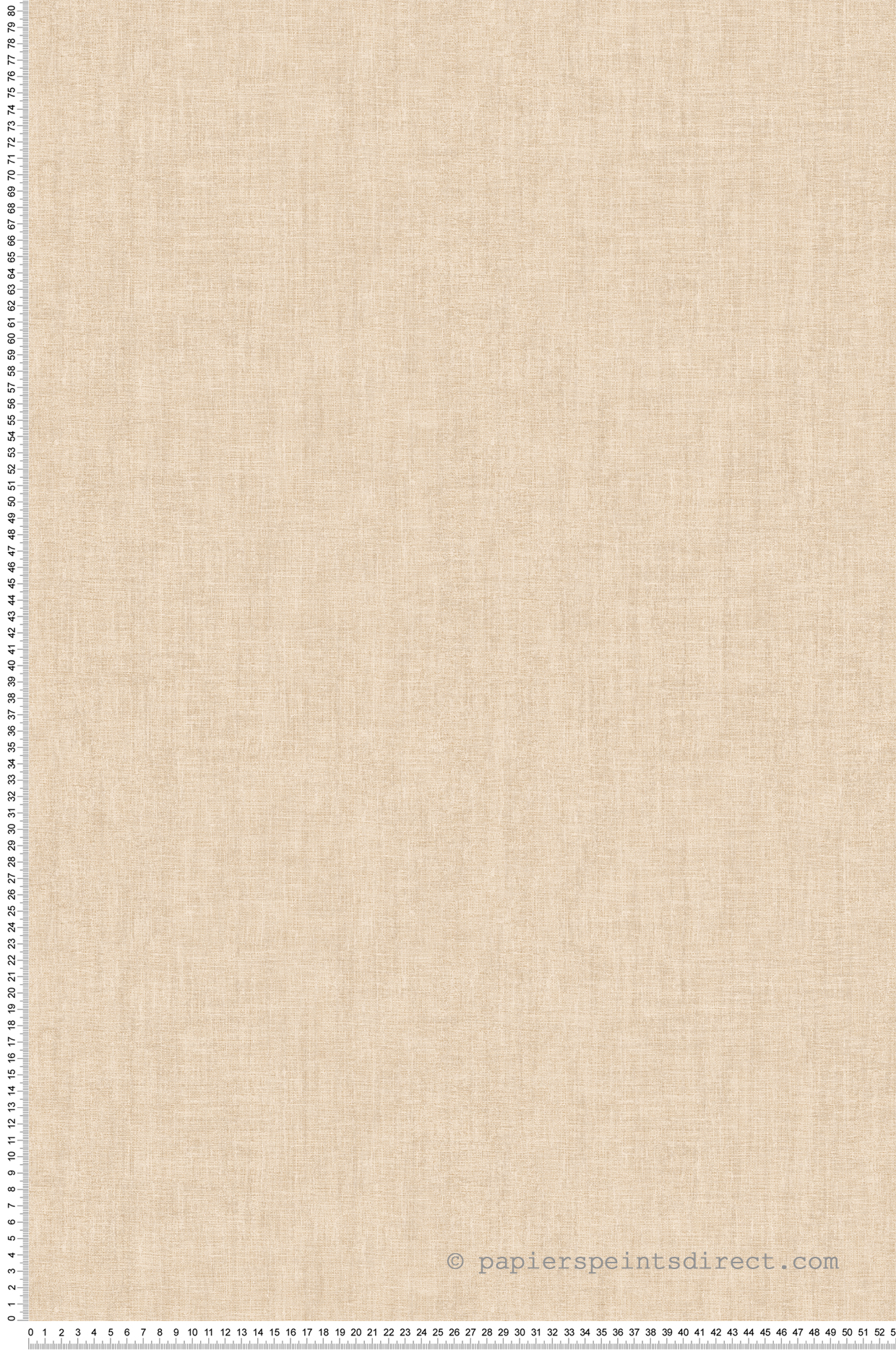 Papier peint Uni Lin beige - Maison Paradis de Lutèce | Réf. LTC-MP15582