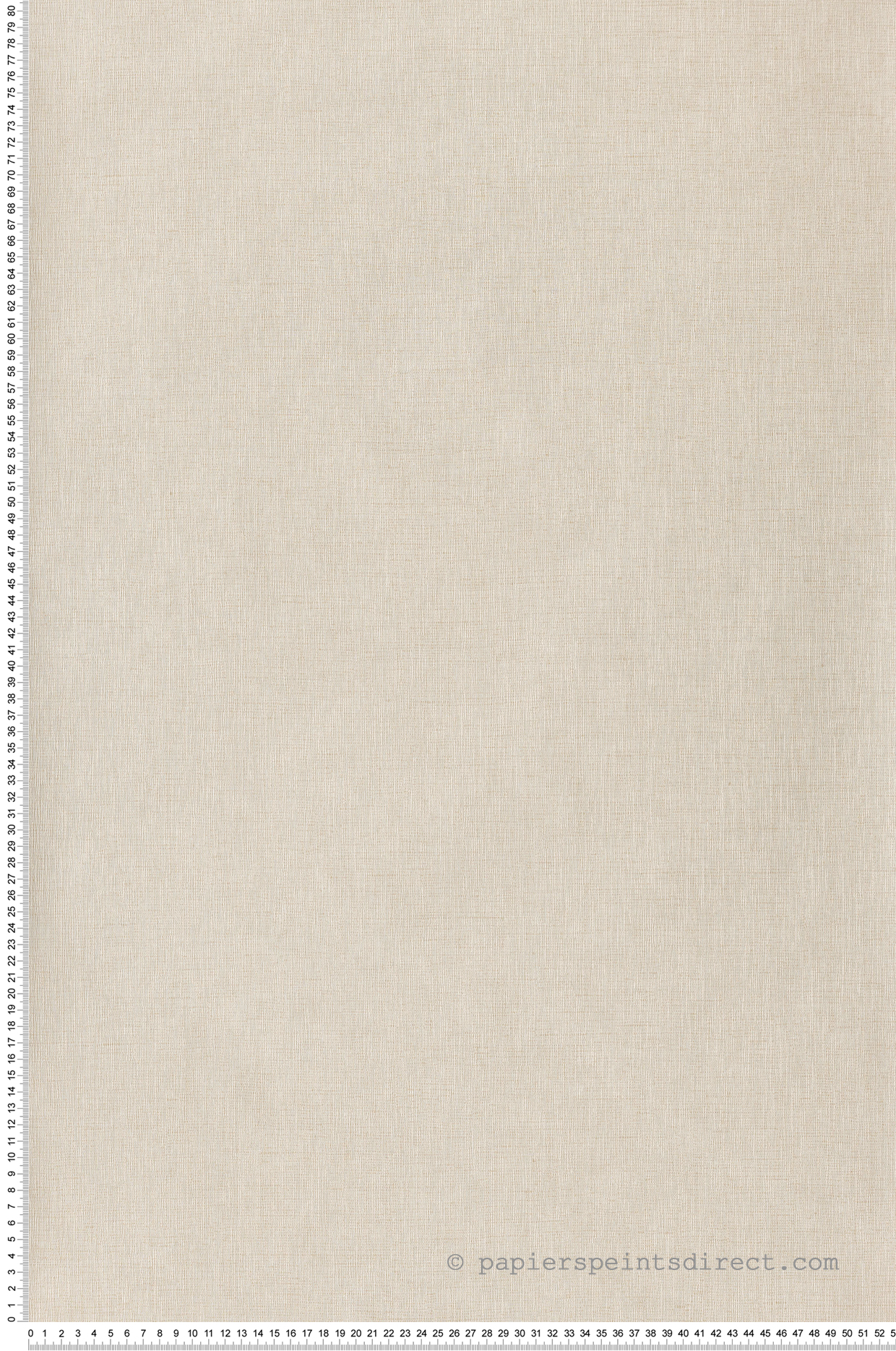 Papier peint Faux Uni Tissage beige vanille - Bohème de Casélio | Réf. BOM103221600