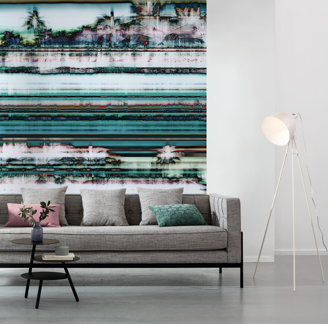 Panoramique Miami Radio - Papier peint Komar