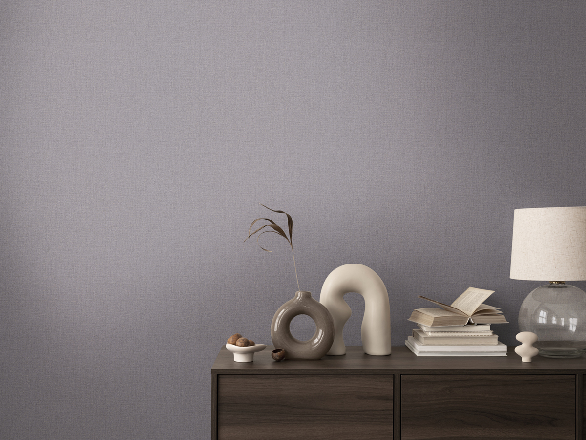 Papier peint Uni Paillette Métallisé gris éléphant doré - Cosmoliving d'A.S. Création | Réf. AS-790656