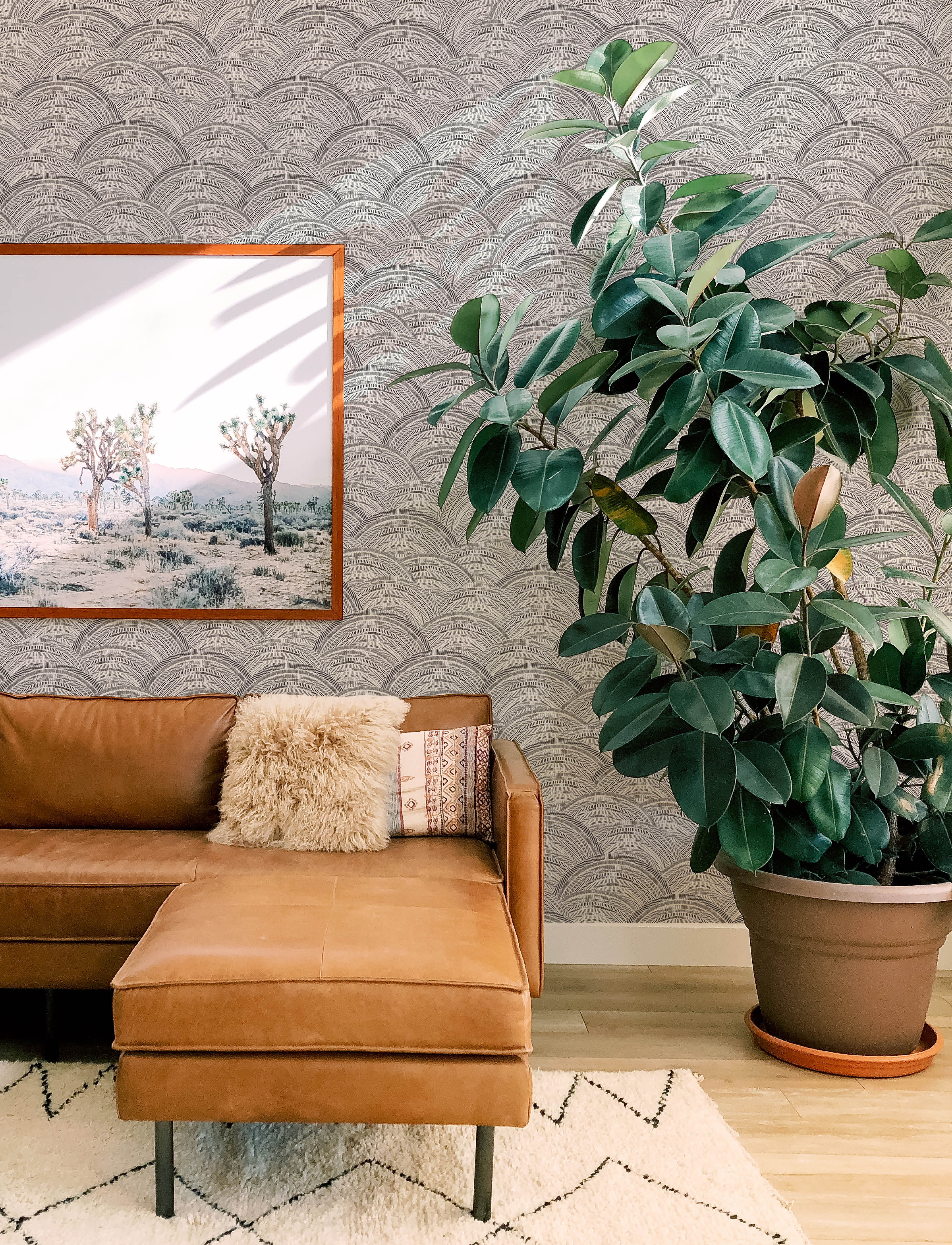 Papier peint Vague Abstraite Encircle anthracite - Harmony de Lutèce AMB3| Réf. LTC-FD27203