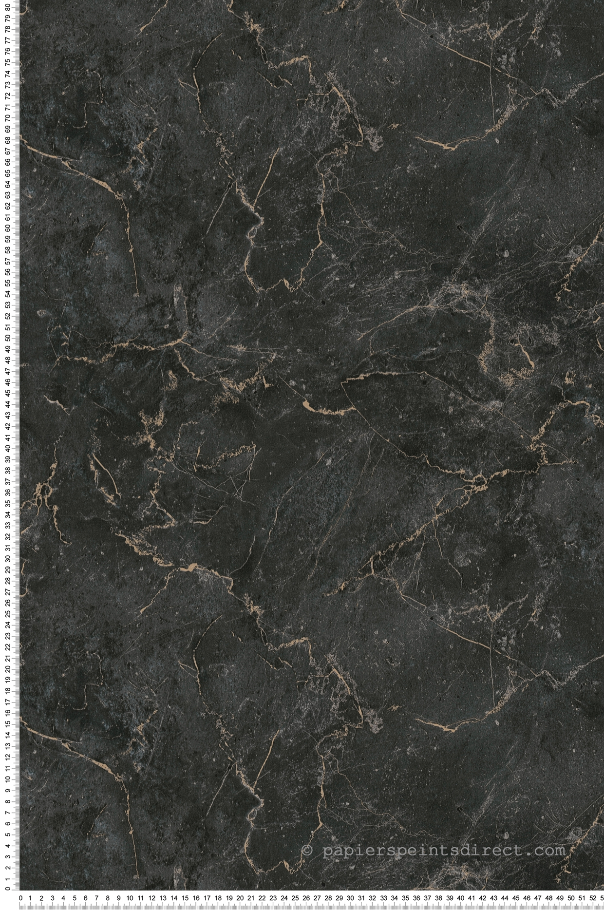 Papier peint Marbre Lisse noir beige  - Elements 2 d'A.S. Création | Réf. AS-379911