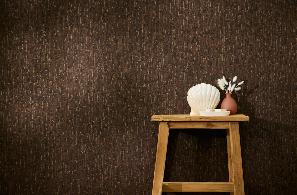 Papier peint Pierre Géométrie Moderne marron - Metropolitan Stories 4 Hot Spots d'A.S. Création AMB2| Réf. AS-786666